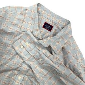 UNTUCKit Men's XL Plaid Shirt Red Gray Long Sleeve Button Up